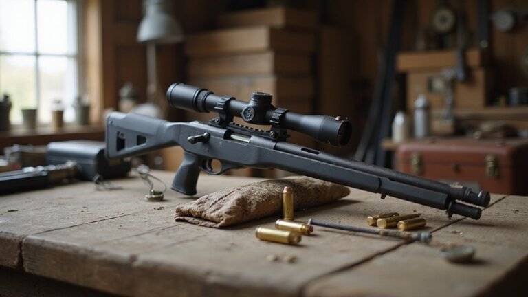 elevated rifle mounting system