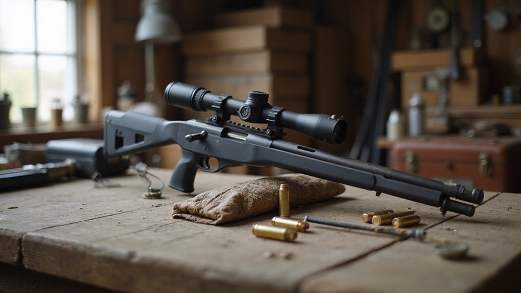 elevated rifle mounting system