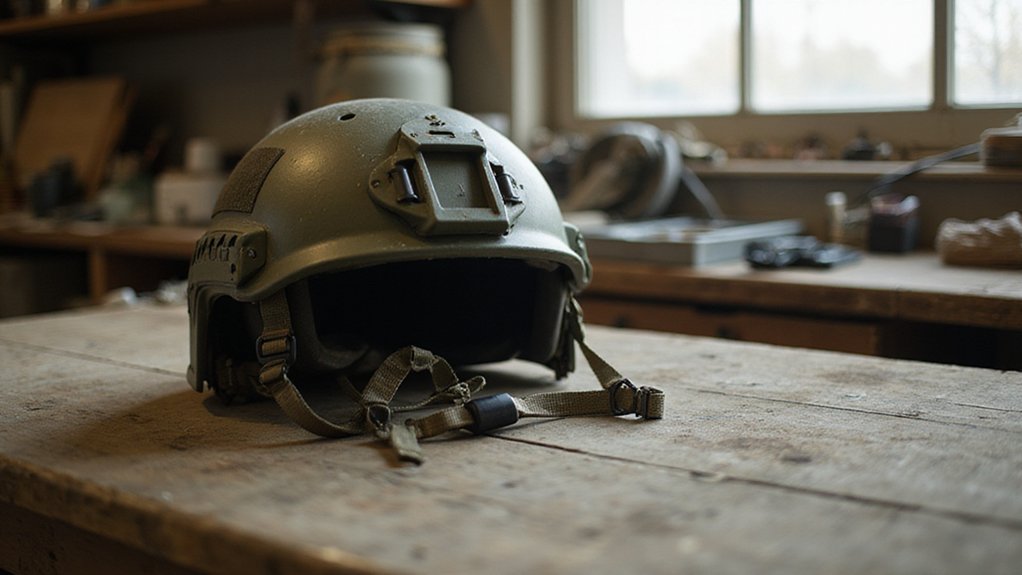 protective headgear for night vision
