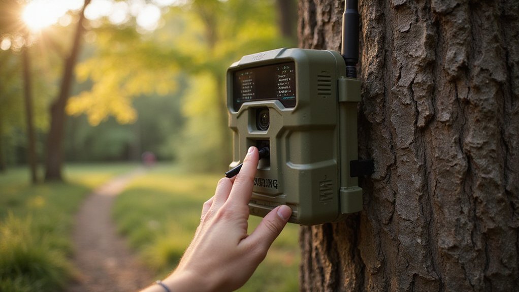 reset moultrie trail camera